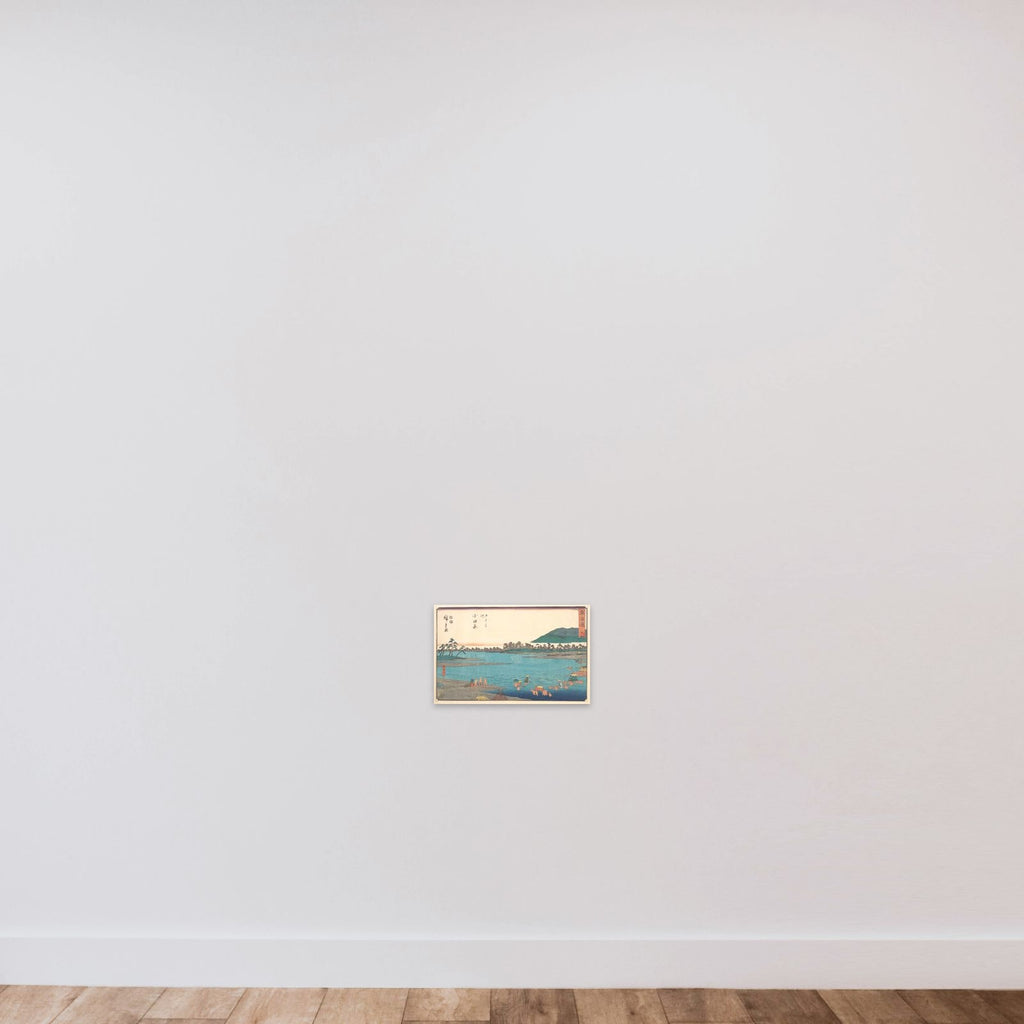 Odawara unframed — shown to scale