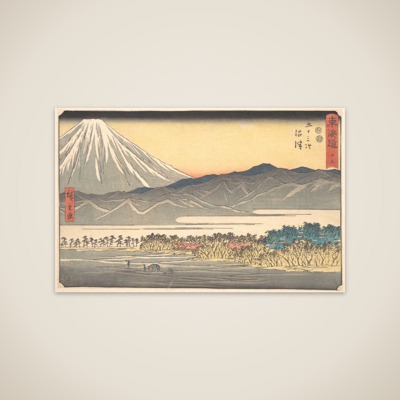 Numazu unframed print