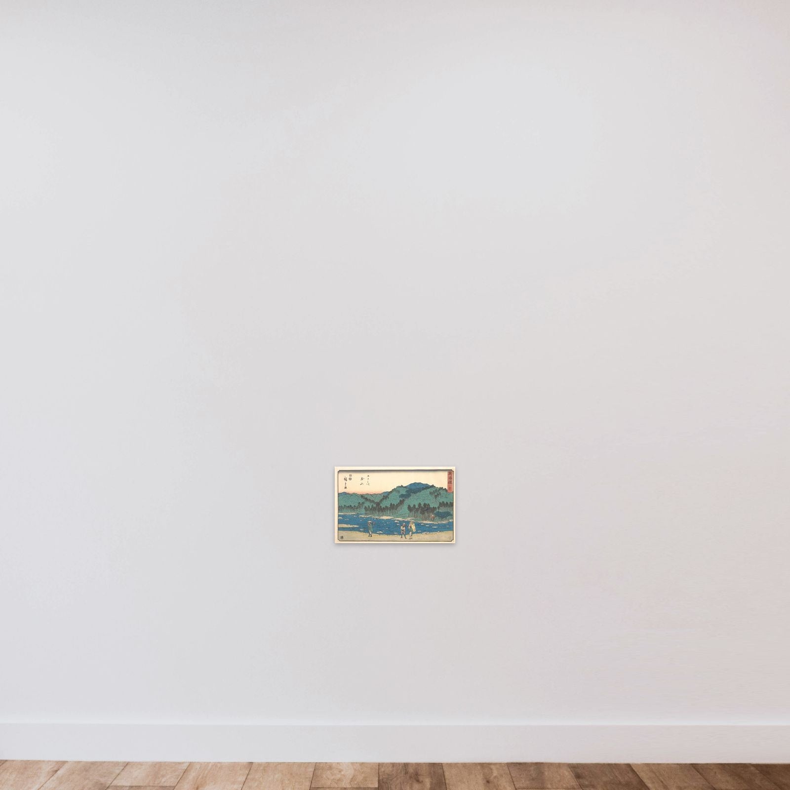 Tsuchiyama unframed — shown to scale