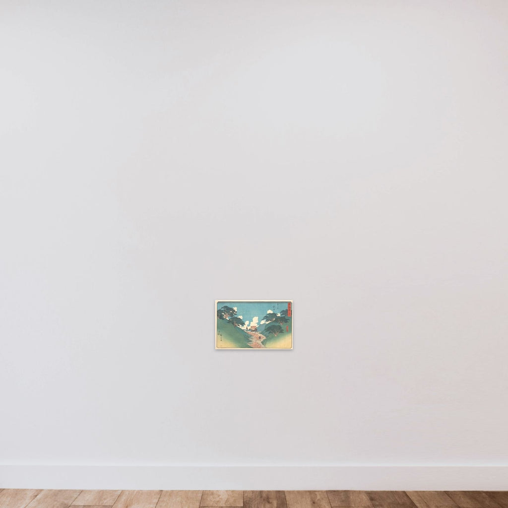 Minaguchi unframed — shown to scale