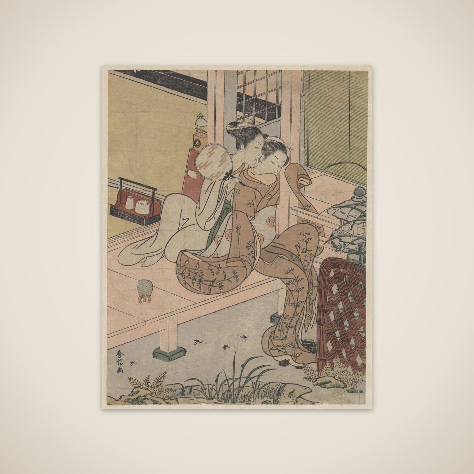 The Gossips unframed print