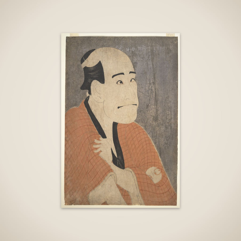 Arashi Ryūzō I as Ishibe Kinkichi in the Play "Hana Ayame Bunroku Soga" unframed print