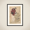 Ichikawa Omezō as Tomita Hyōtarō and Ōtani Oniji III as Ukiyo Tohei framed