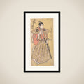 Ichikawa Danjuro VI as Funa Bansaku,son of Fuwa Banzayemon framed