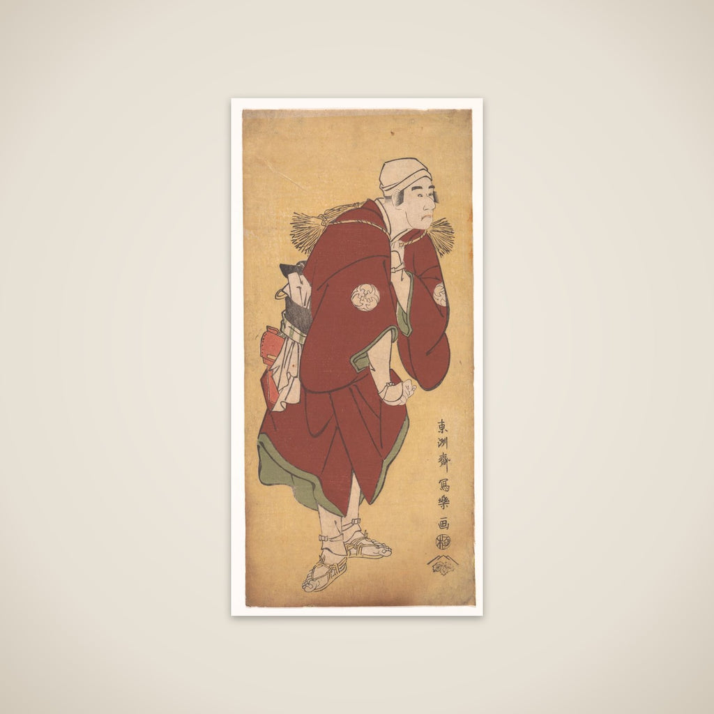 Bandō Mitsugorō II as the Farmer Asakusa no Jirōsaku unframed print