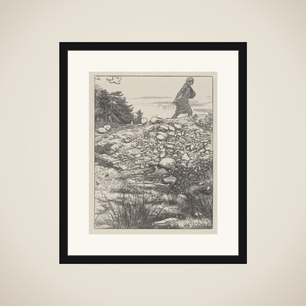 The Sower (The Parables of Our Lord and Saviour Jesus Christ) framed