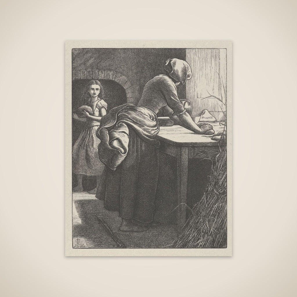 The Parable of the Leaven (The Parables of Our Lord and Saviour Jesus Christ) unframed print
