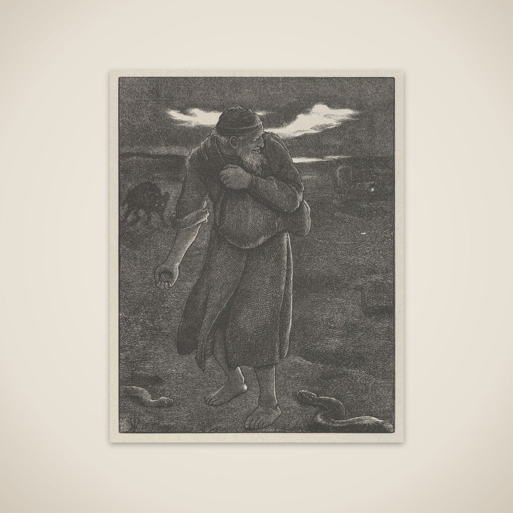The Tares (The Parables of Our Lord and Saviour Jesus Christ) unframed print