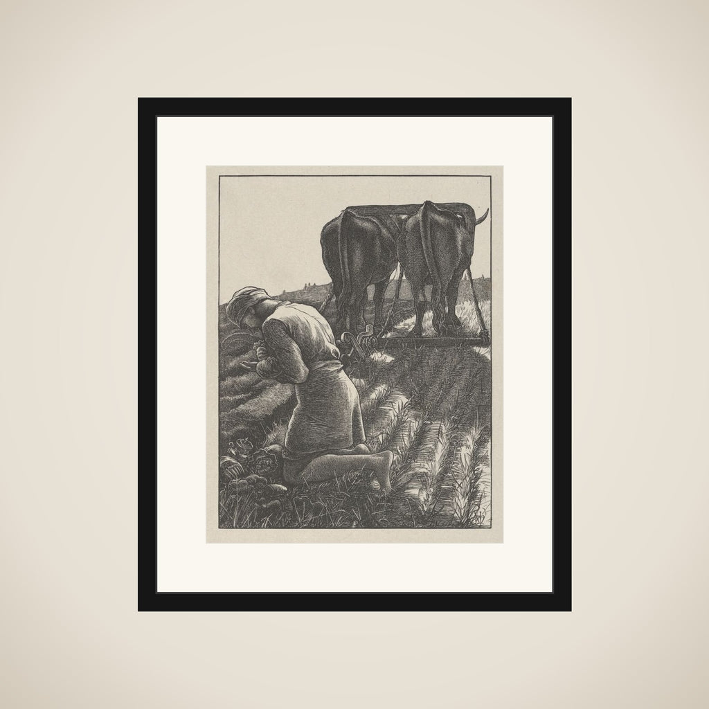 The Hidden Treasure (The Parables of Our Lord and Saviour Jesus Christ) framed