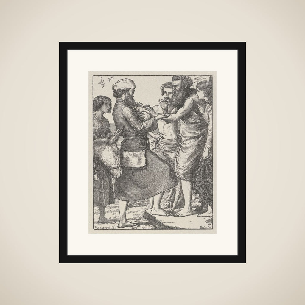 The Pearl of Great Price (The Parables of Our Lord and Saviour Jesus Christ) framed