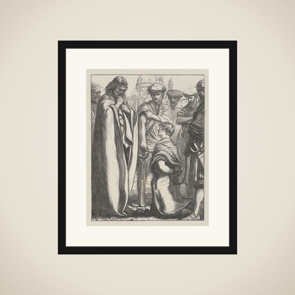 The Unmerciful Servant (The Parables of Our Lord and Saviour Jesus Christ) framed