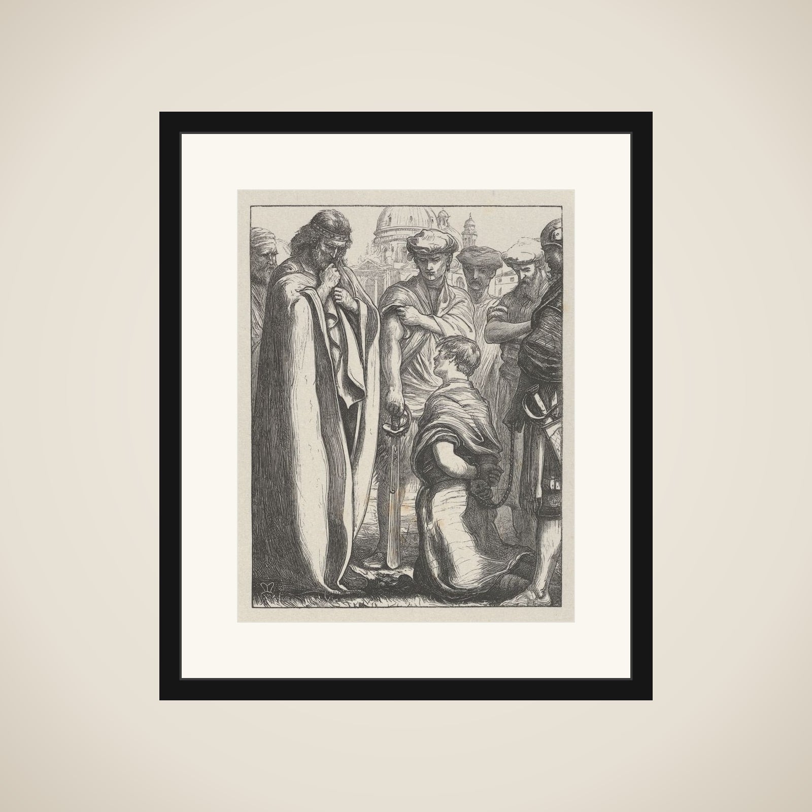 The Unmerciful Servant (The Parables of Our Lord and Saviour Jesus Christ) framed