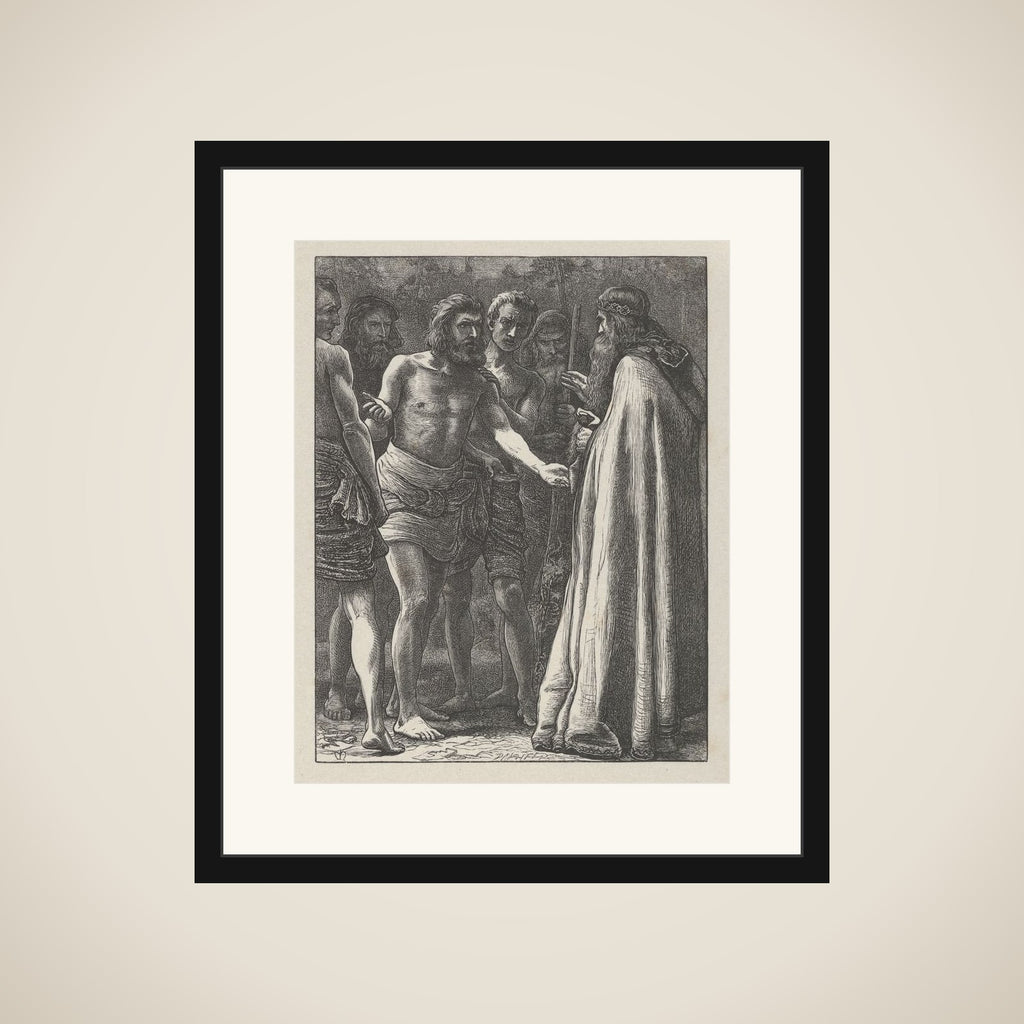 The Labourers in the Vineyard (The Parables of Our Lord and Saviour Jesus Christ) framed