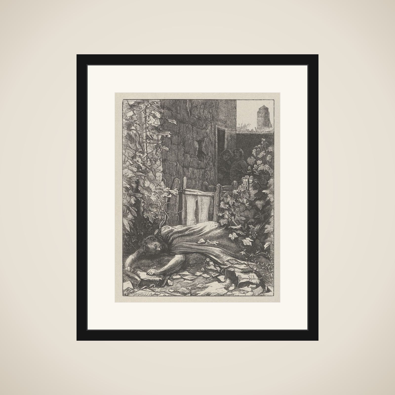The Wicked Husbandmen (The Parables of Our Lord and Saviour Jesus Christ) framed