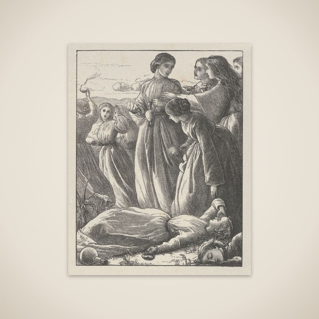 The Parable of the [Ten] Virgins (The Parables of Our Lord and Saviour Jesus Christ) unframed print