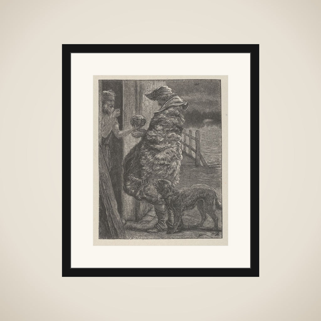 The Importunate Friend (The Parables of Our Lord and Saviour Jesus Christ) framed