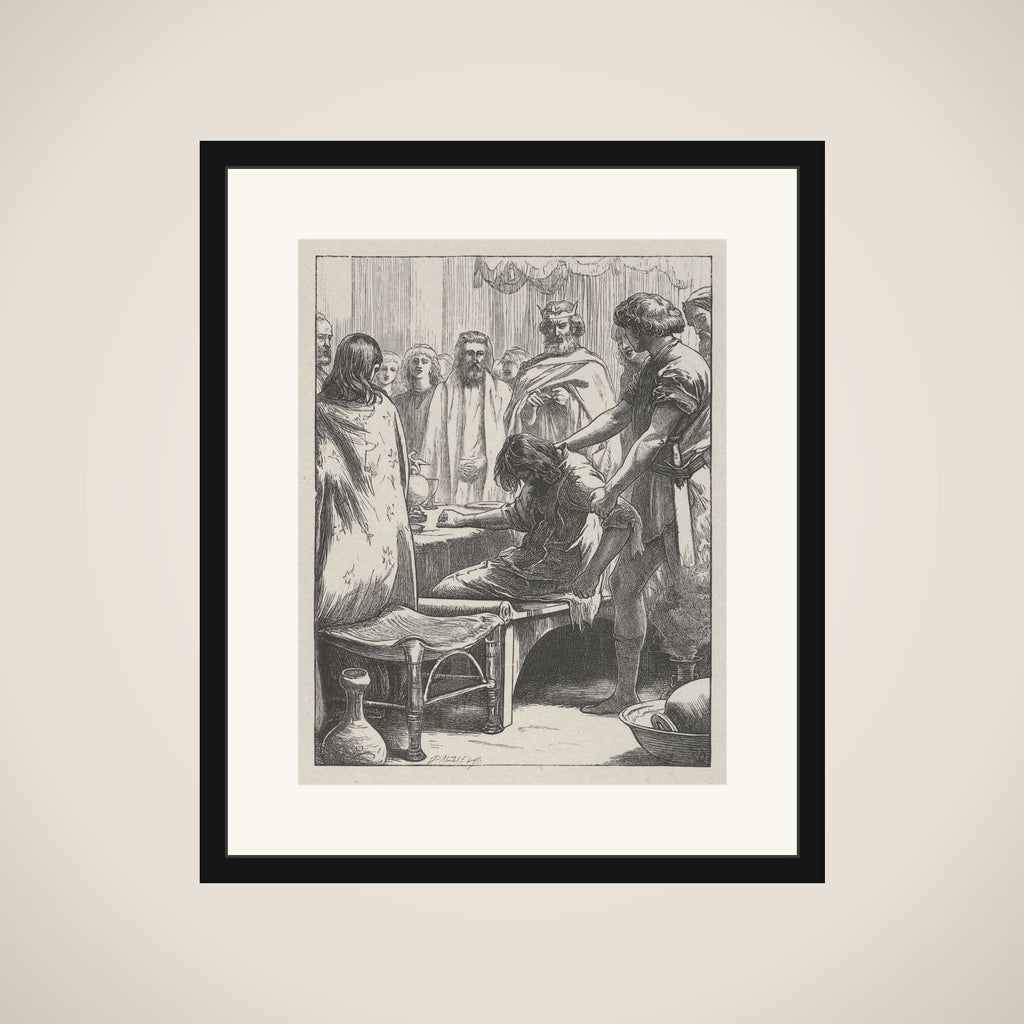 The Marriage Feast (The Parables of Our Lord and Saviour Jesus Christ) framed