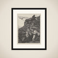 The Lost Sheep (The Parables of Our Lord and Saviour Jesus Christ) framed