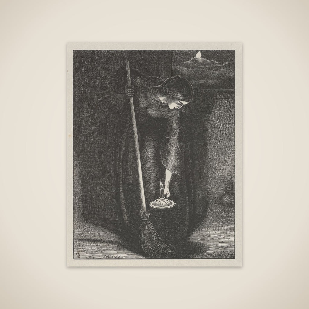 The Lost Piece of Silver (The Parables of Our Lord and Saviour Jesus Christ) unframed print