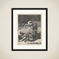 The Rich Man and Lazarus (The Parables of Our Lord and Saviour Jesus Christ) framed