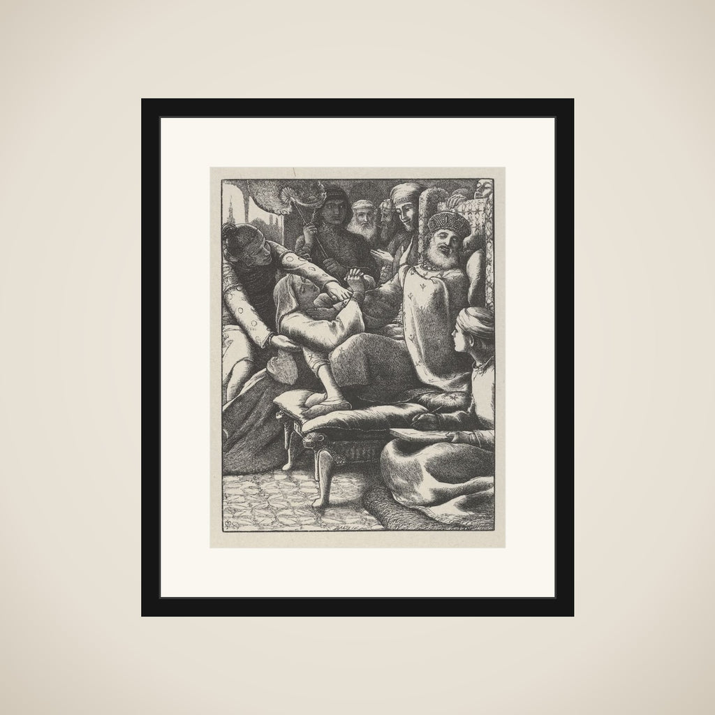 The Unjust Judge and the Importunate Widow (The Parables of Our Lord and Saviour Jesus Christ) framed