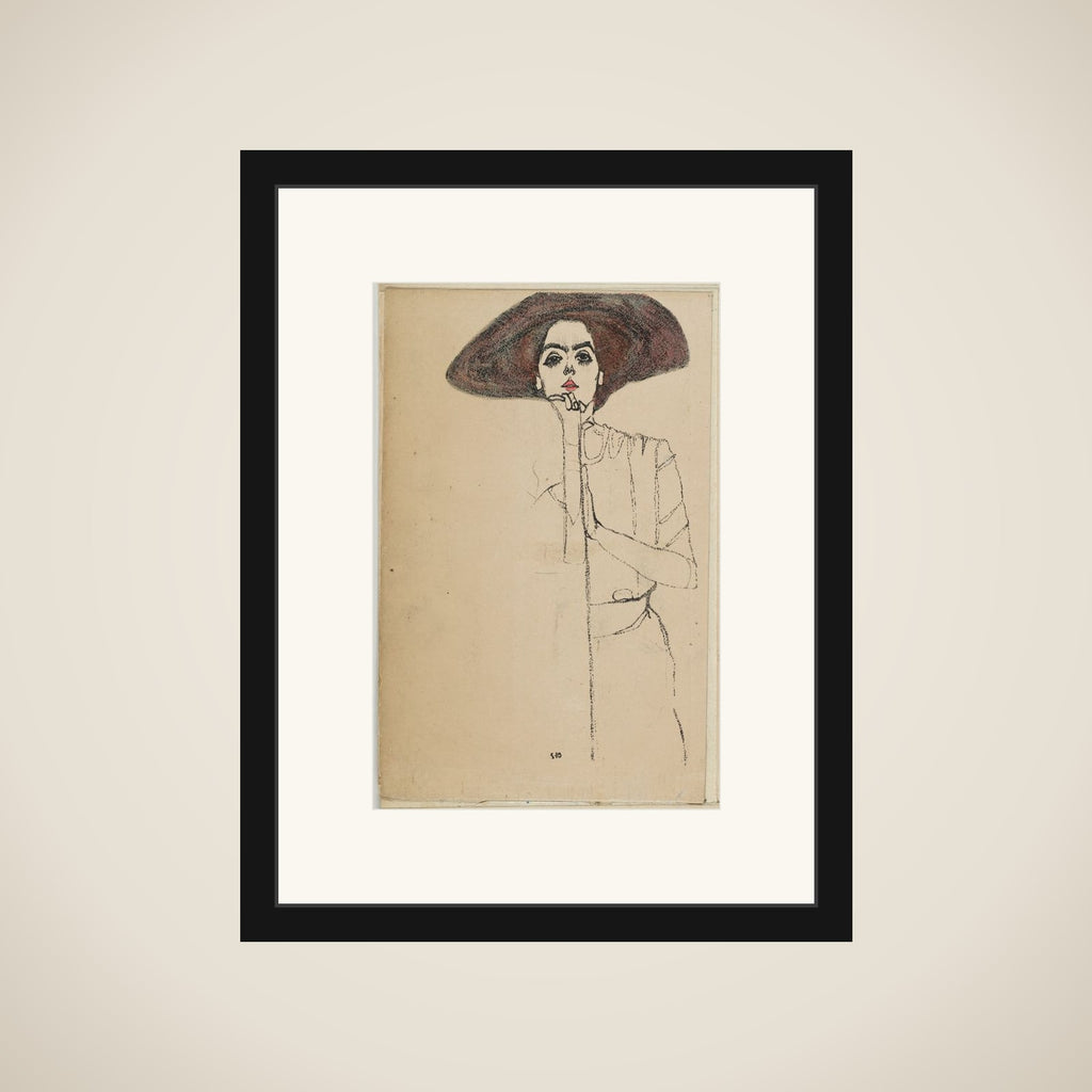 Portrait of a Woman framed