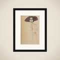 Portrait of a Woman framed