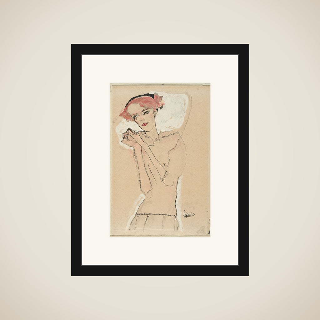 Portrait of a Woman framed