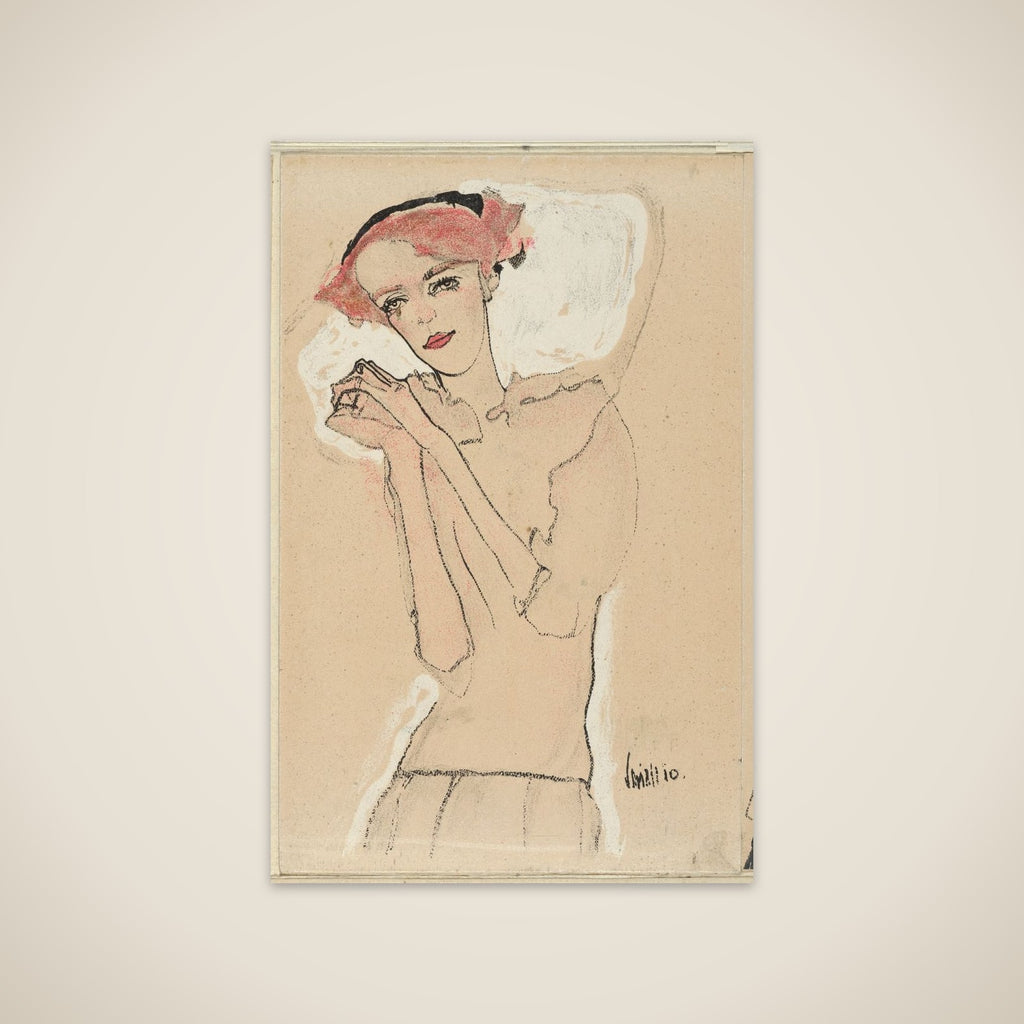 Portrait of a Woman unframed print