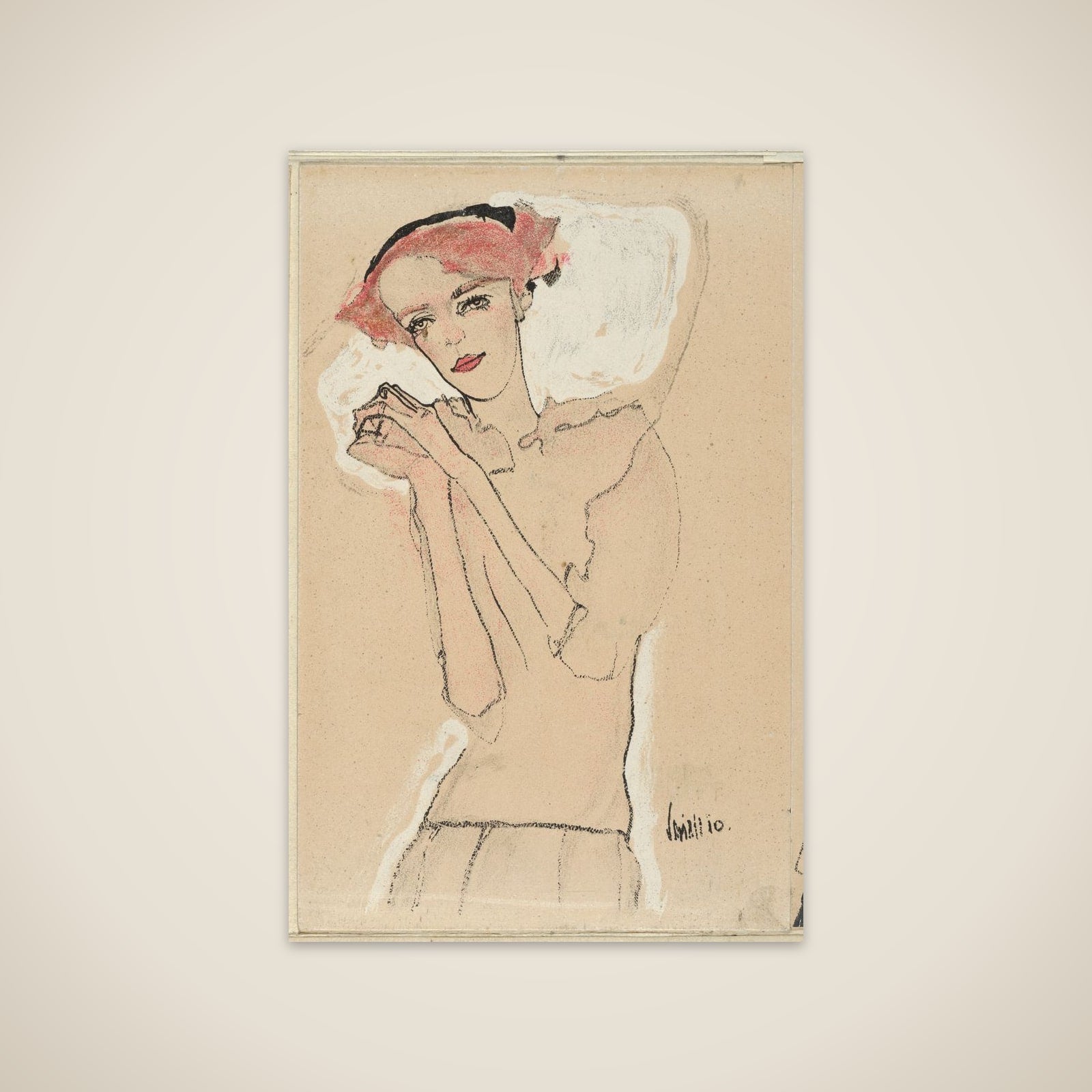 Portrait of a Woman unframed print