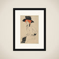 Portrait of a Woman framed