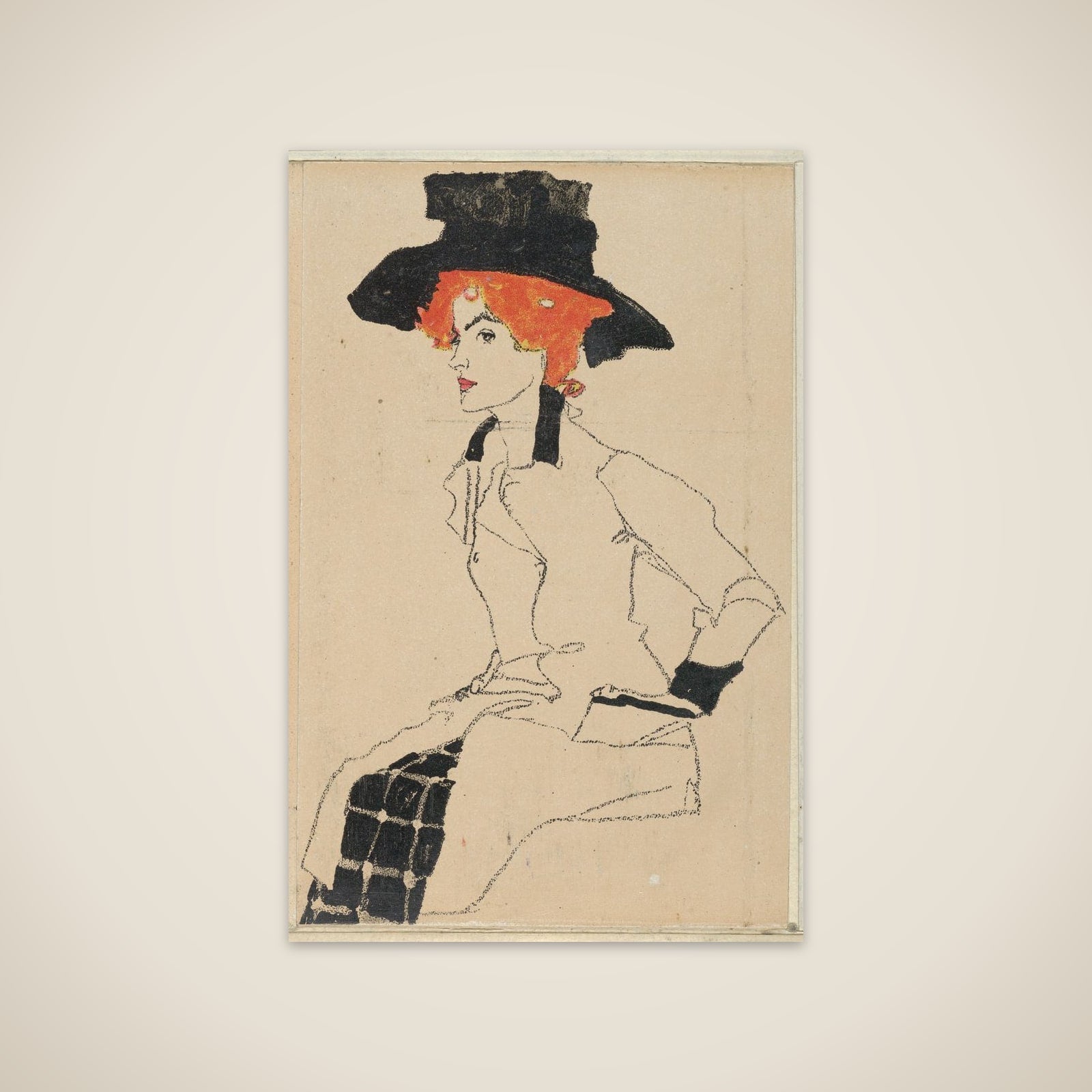 Portrait of a Woman unframed print