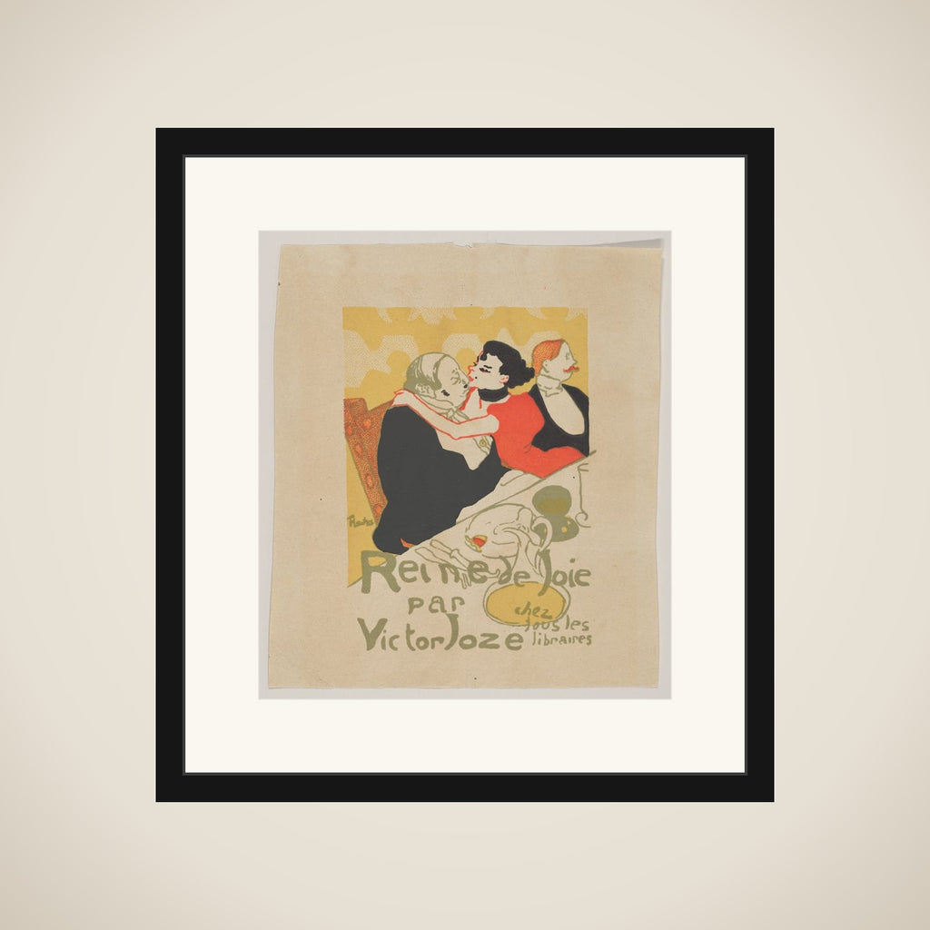 Reine de Joie framed