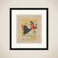 Reine de Joie framed