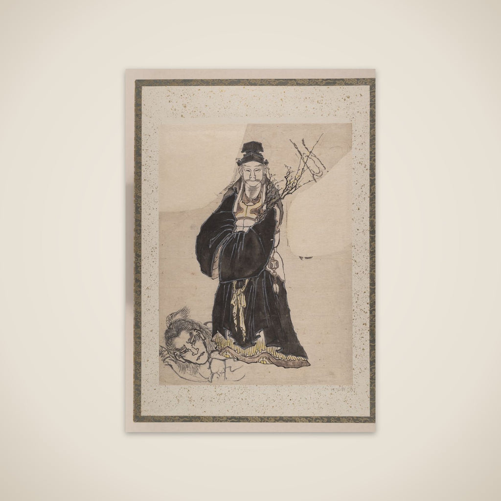 Album of Sketches by Katsushika Hokusai and His Disciples unframed print