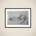 Kannon Slope of the Kiso Highway framed