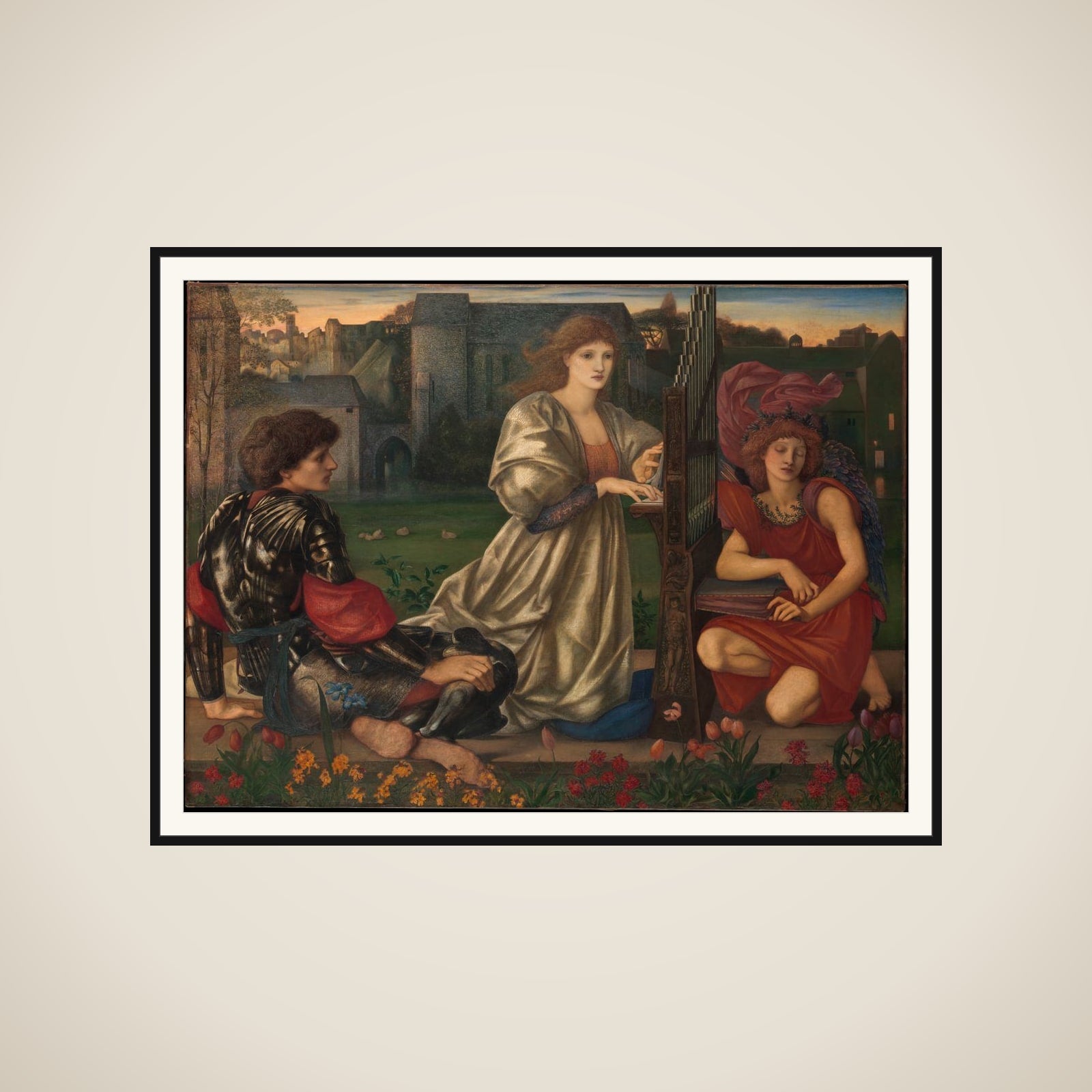 The Love Song framed