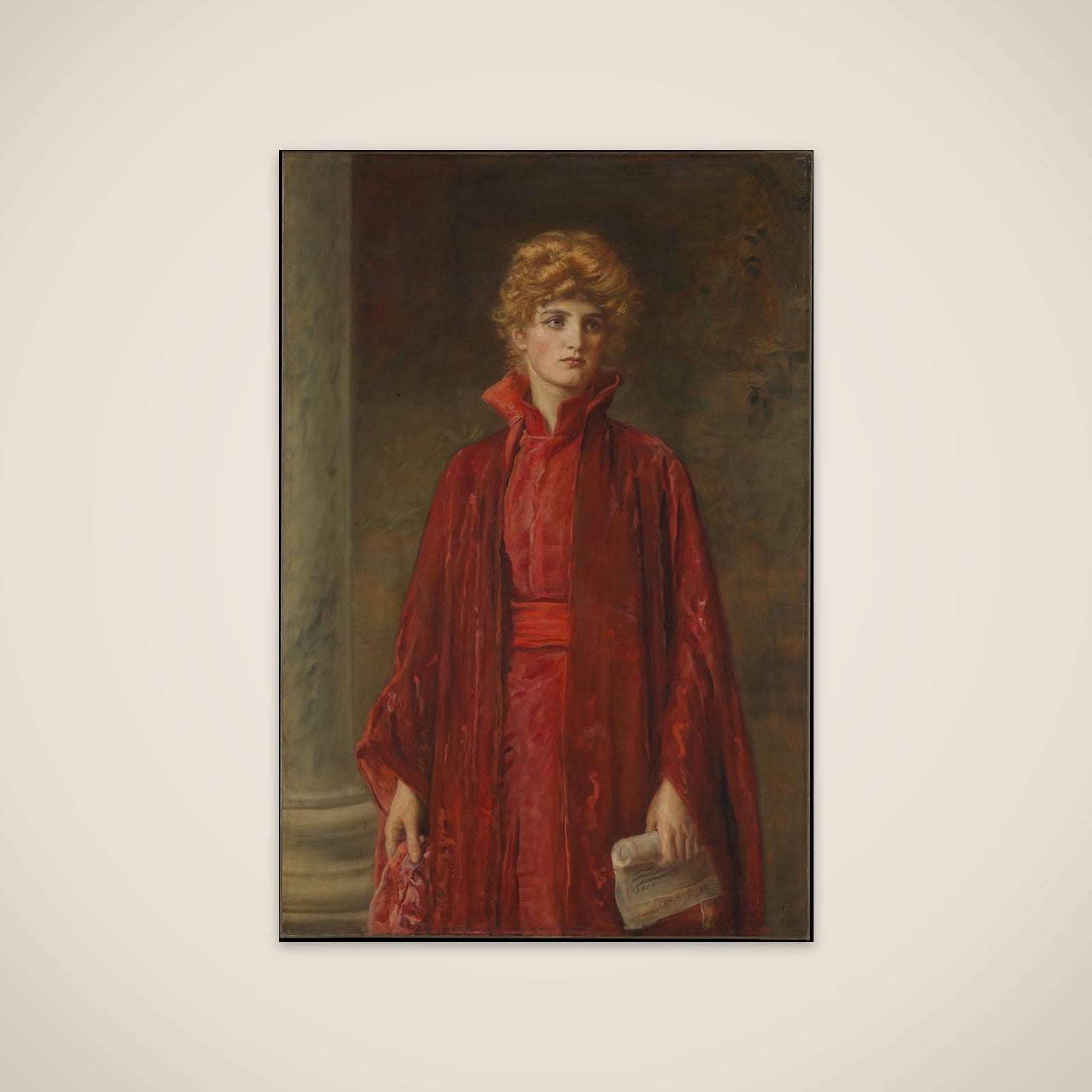 Portia unframed print