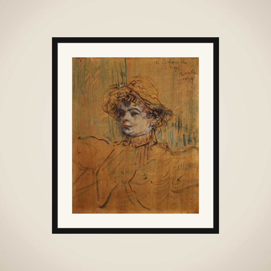 Mademoiselle Nys framed