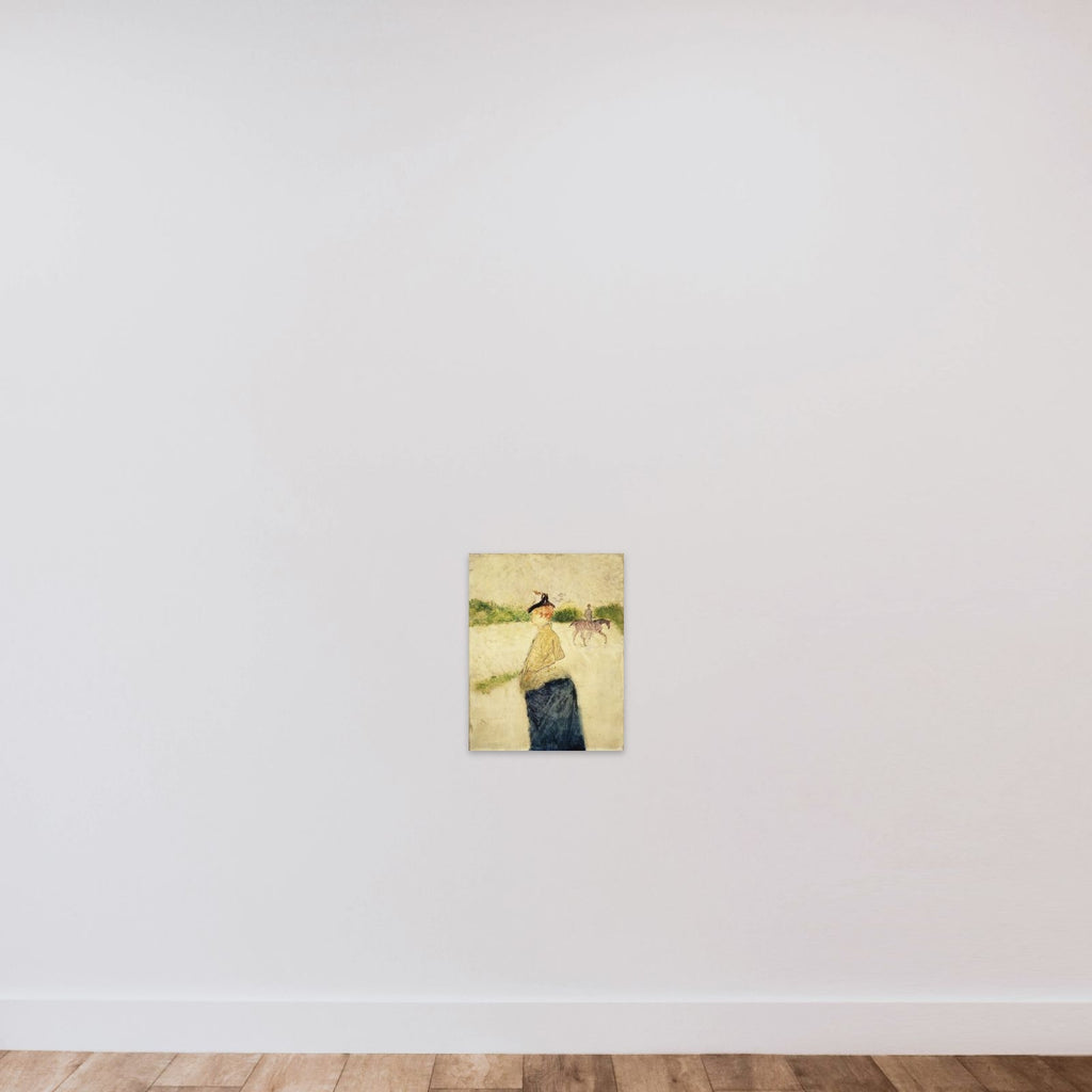 Émilie unframed — shown to scale