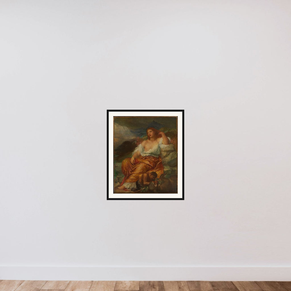 Ariadne framed — shown to scale