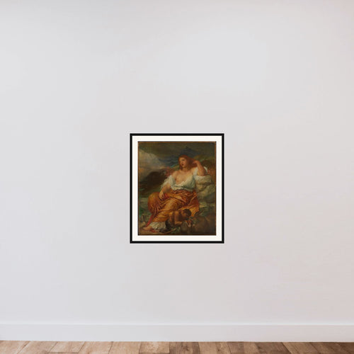 Ariadne framed — shown to scale