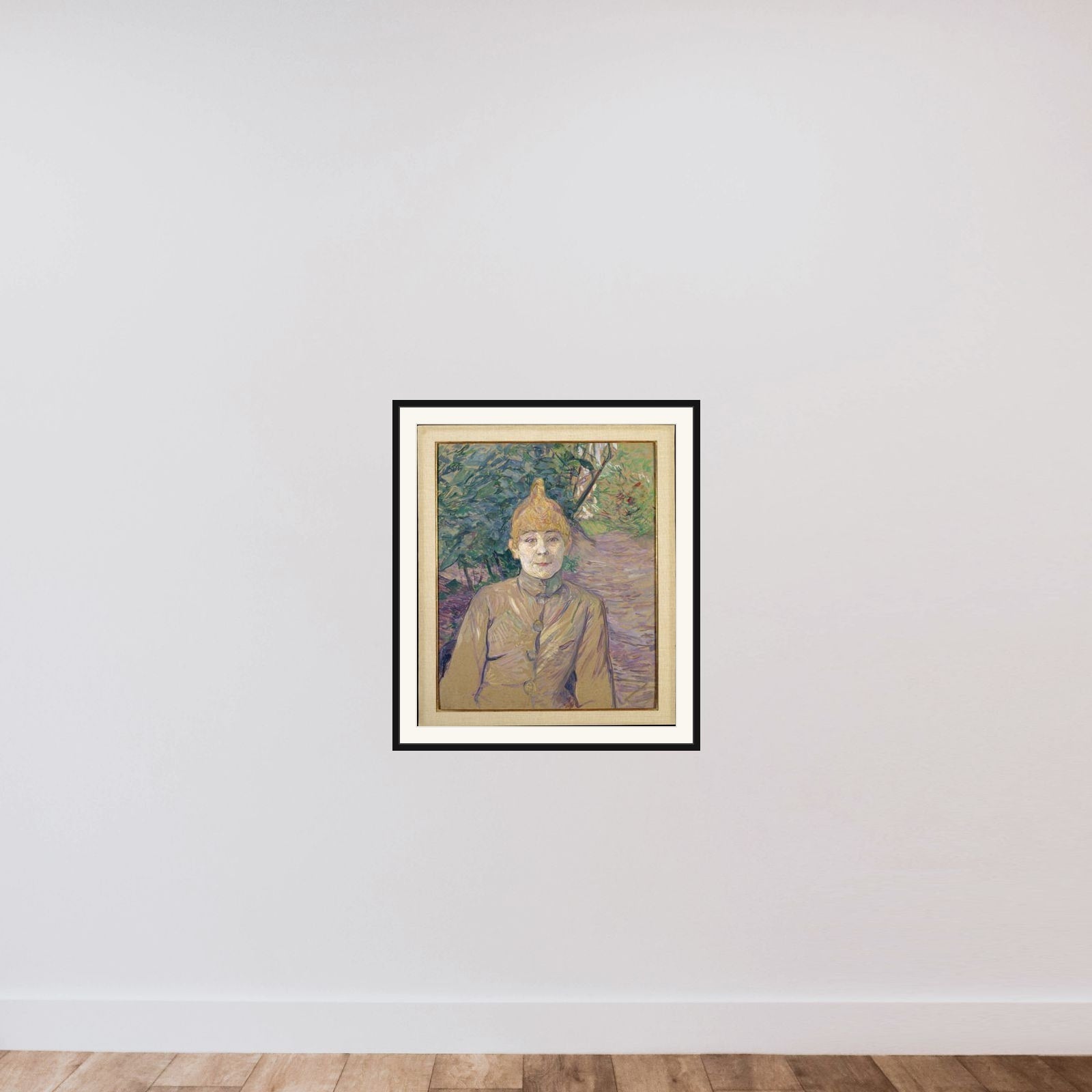 The Streetwalker framed — shown to scale