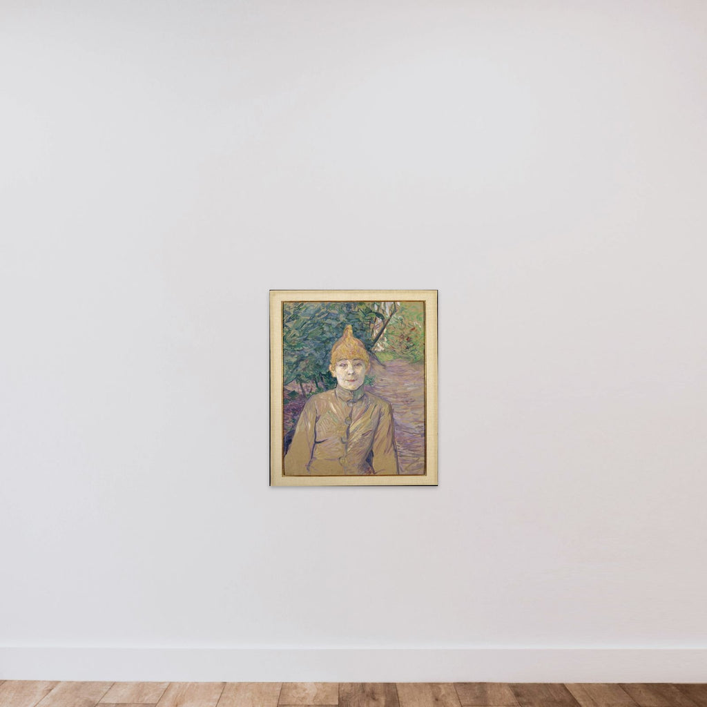 The Streetwalker unframed — shown to scale