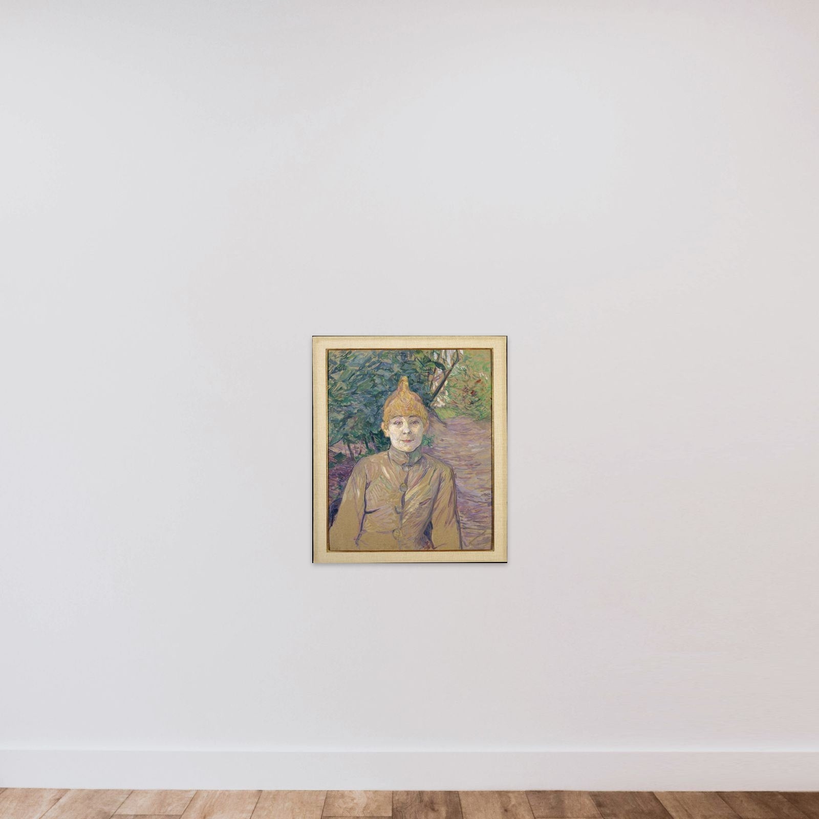 The Streetwalker unframed — shown to scale
