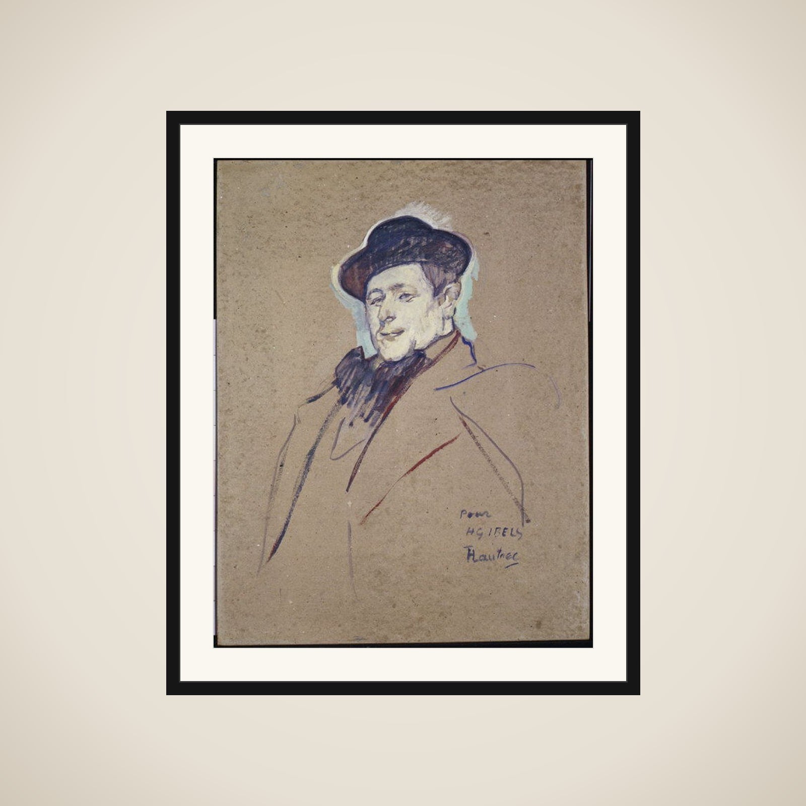 Henri-Gabriel Ibels (1867–1936) framed