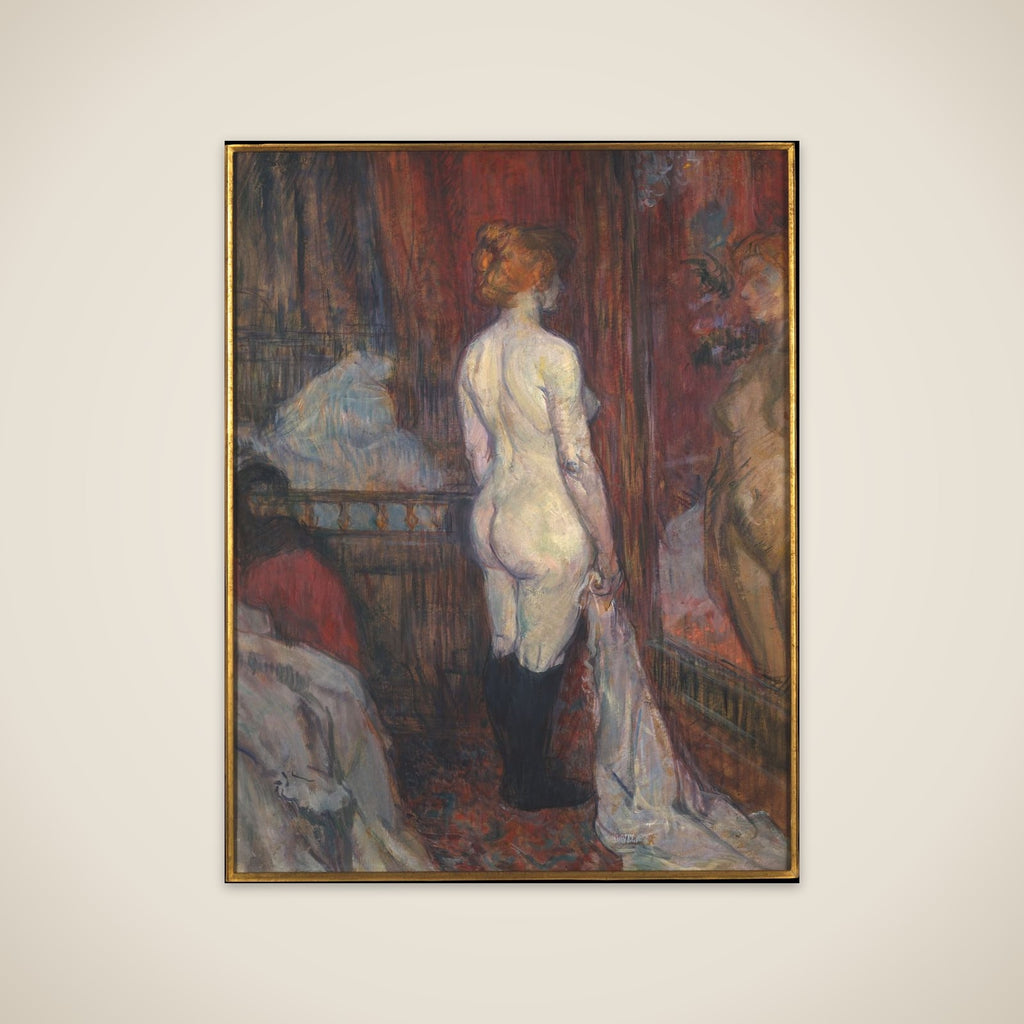 Woman before a Mirror unframed print