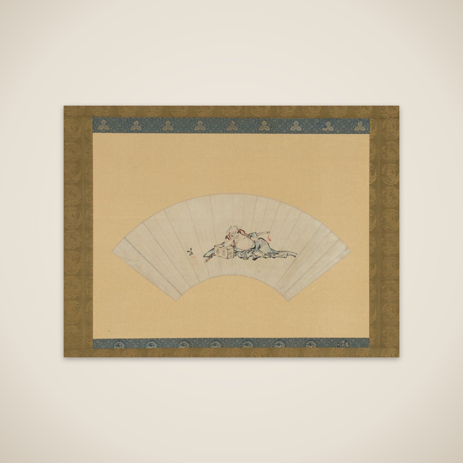 Drunken Asaina unframed print