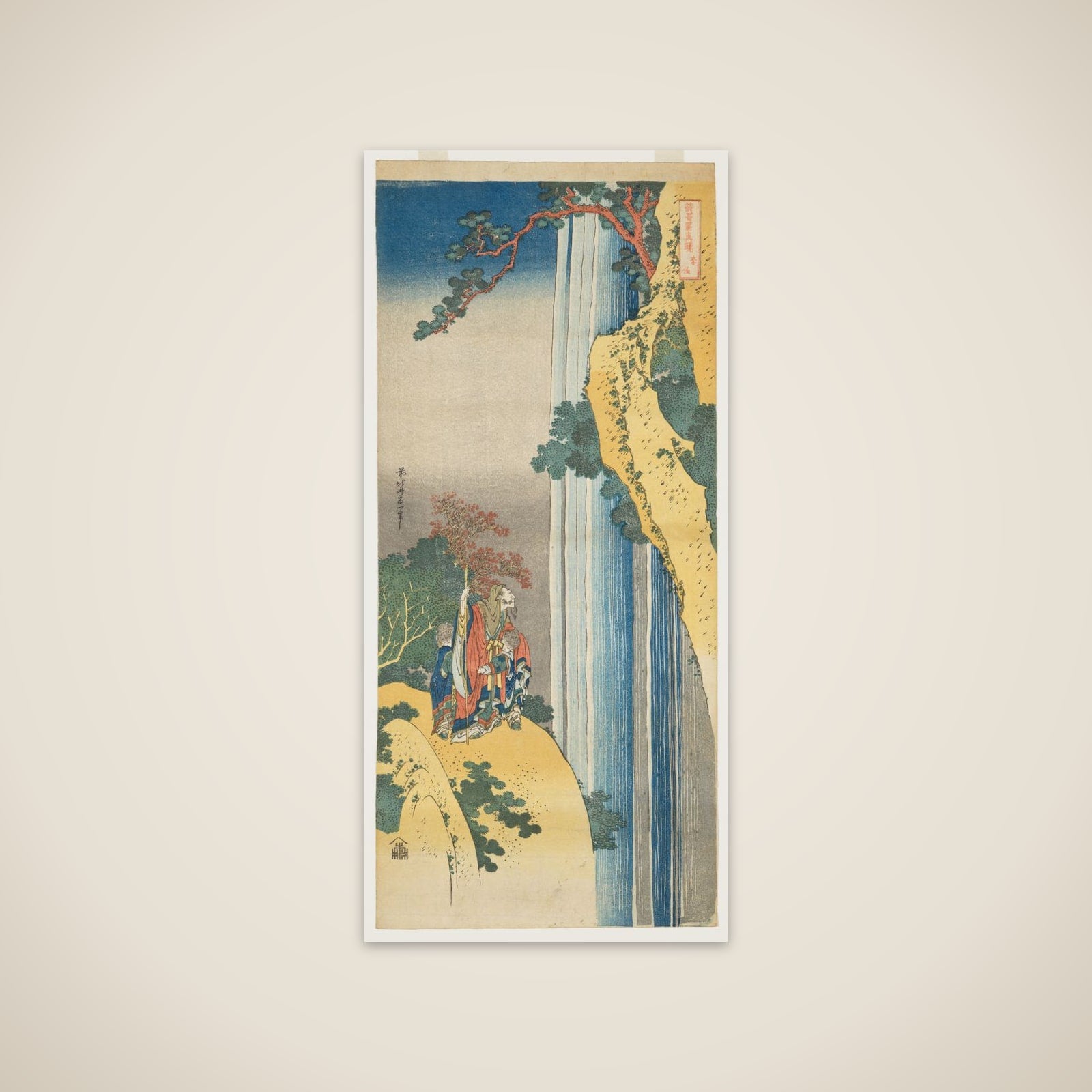 Ri Haku from the series Mirrors of Japanese and Chinese Poems (Shiika shashin kyō) unframed print