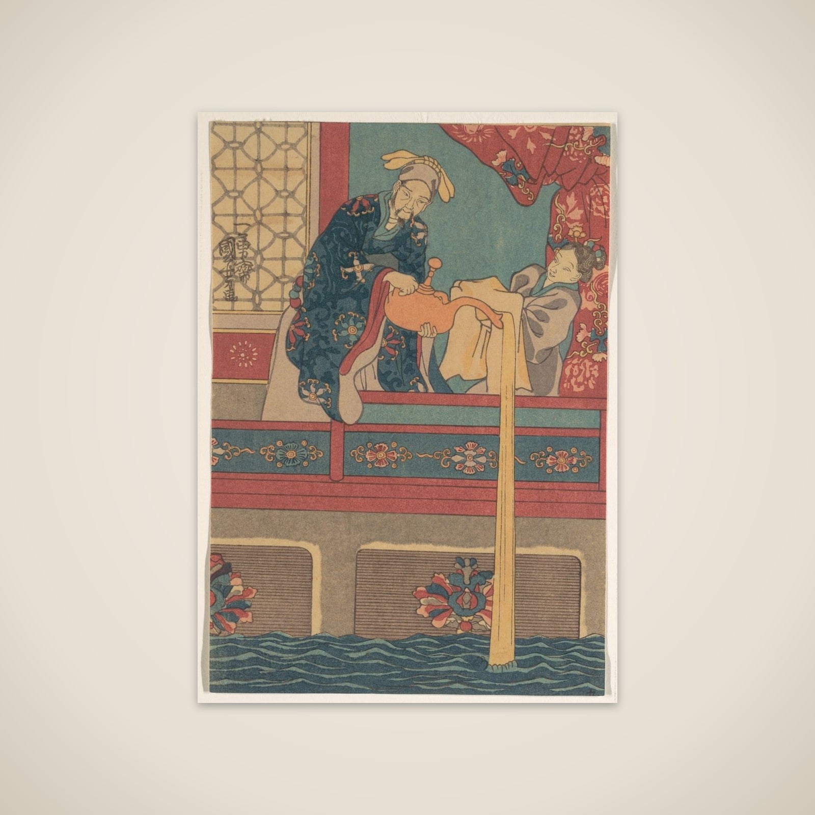 Paragons of Filial Piety (from a set of twenty-four) unframed print